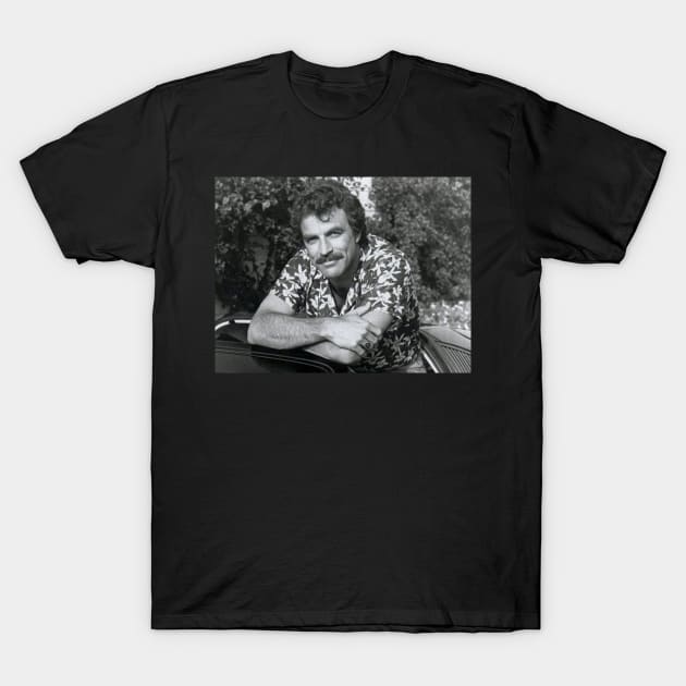 Tom Selleck / 1945 T-Shirt by DirtyChais